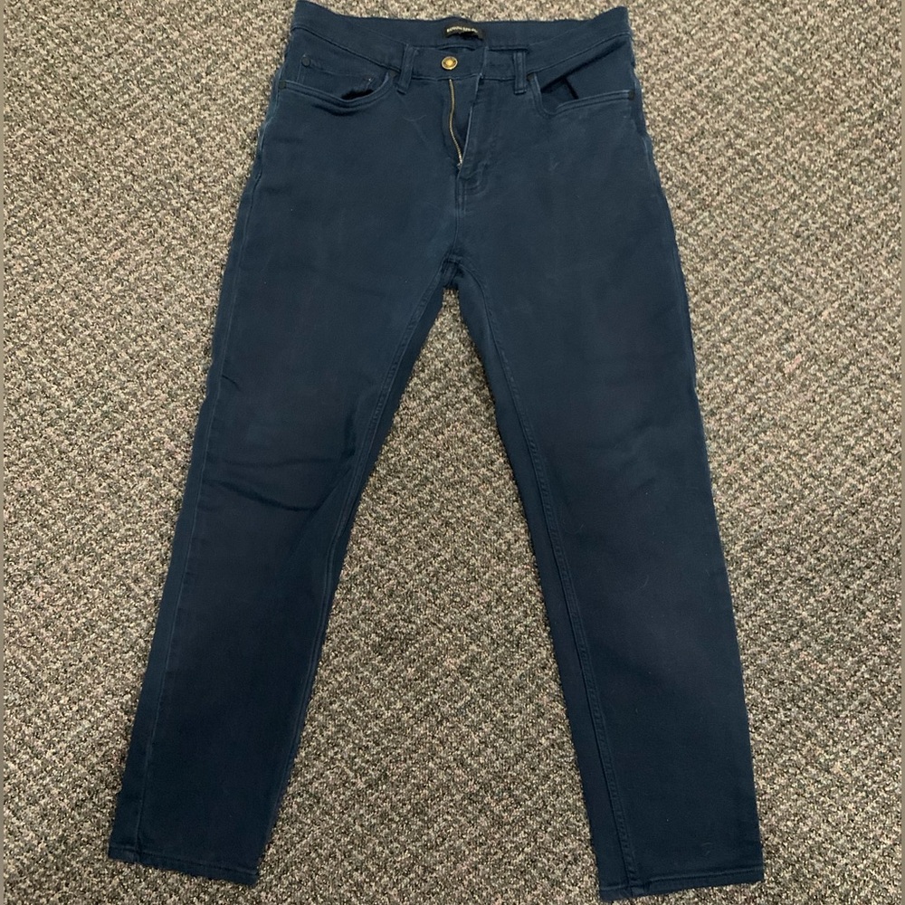 Banana Republic Men's Dark Blue Pants
